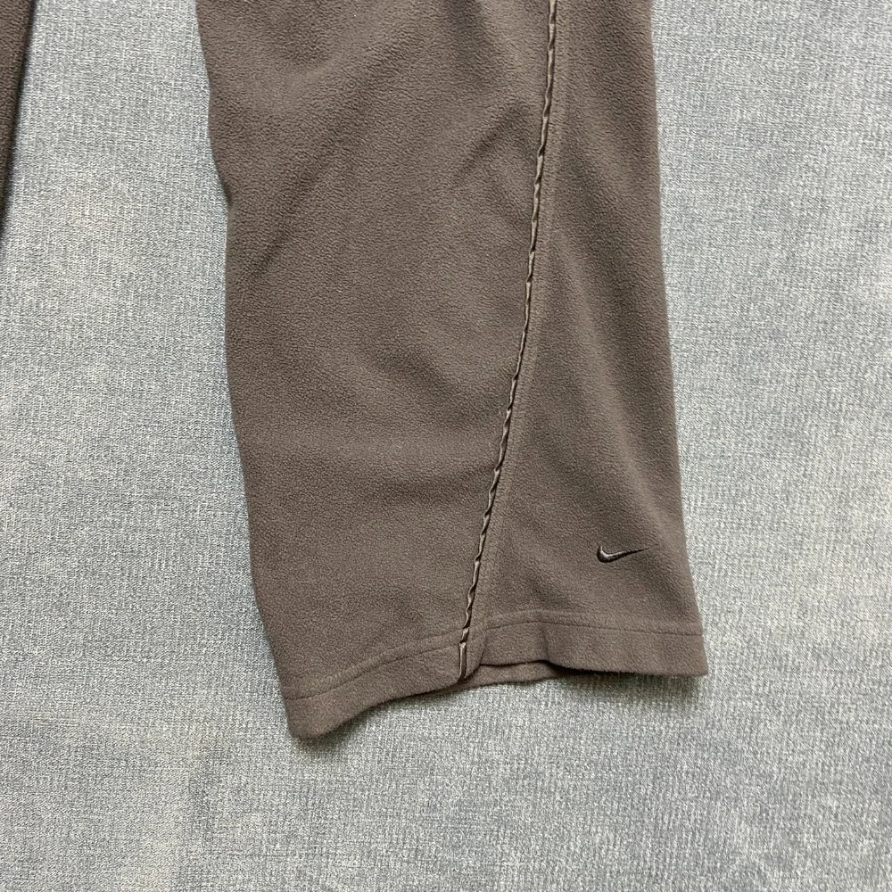 Nike Sweatpants Girls Small 4-6 Black Elastic Waist Running Performance Winter